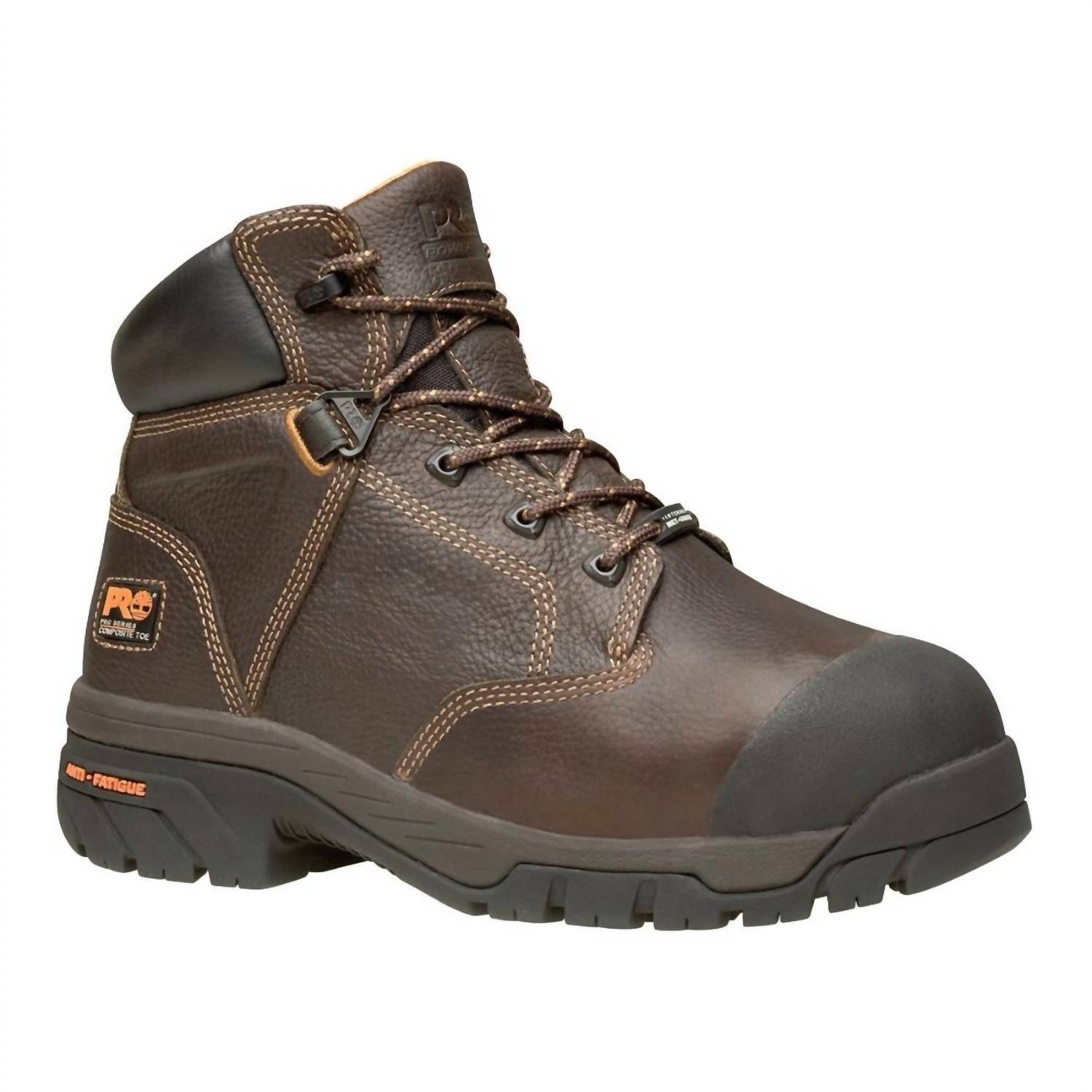 New Timberland Men's Comp Toe Work Boot In Dark Brown